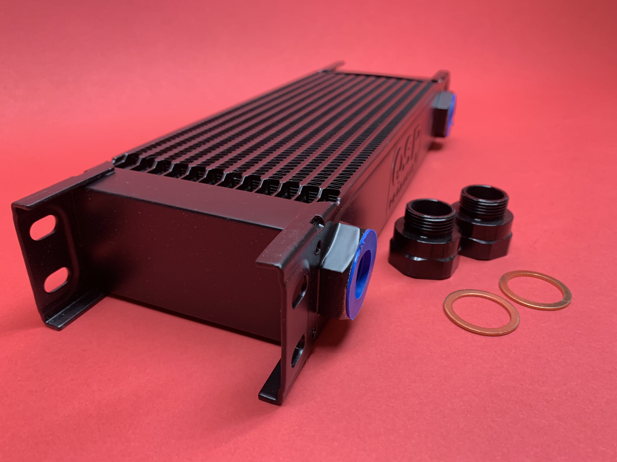 Oil cooler alternative (330 mm) with adapter fittings CitroSars